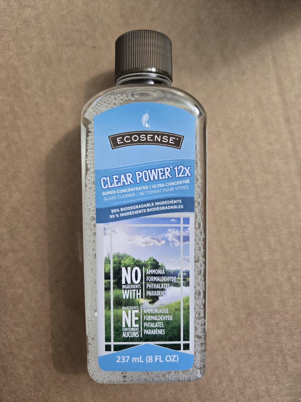 Clear Power 12x Glass Cleaner Concentrate - Blue